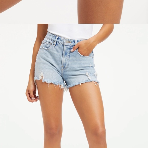 Good American Shorts Good American 9s Jean Short Poshmark